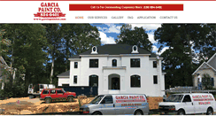 Desktop Screenshot of garciapaintnc.com